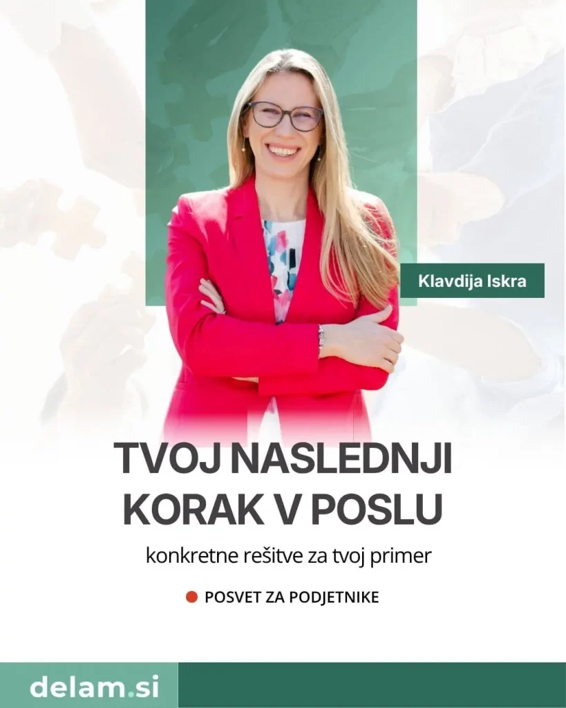 Tvoj naslednji korak v poslu (1:1)